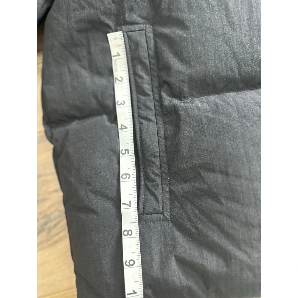 M+RC Noir Men's Black Puffer Coat Until We Meet Again‎ Marche Noir Ltd Project